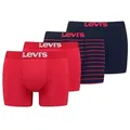Produktbild: Levi's® Boxershorts (Packung, 4er-Pack) mit breitem Logobund rot XXL