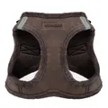 Produktbild: Voyager Step-In Plüsch-Hundegeschirr by Best Pet Supplies - Step-In-Westengeschirr für kleine und mittelgroße Hunde, Weicher Plüsch, Schokolader, size XL - Brust 52-58 cm