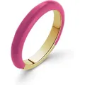 Produktbild: Esprit Fingerring ESPRIT Damen-Damenring Edelstahl, Emaille rosa 50