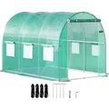 Produktbild: VEVOR Bogendach Gewächshaus Foliengewächshaus Treibhaus Pflanzenhaus 3x2,1x2,1m