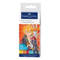 Produktbild: Faber-Castell Pitt Artist Pen Manga Shônen 6 Tuschestifte mit Pinselspitze in verschiedenen Schreibfarben Bunt
