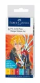 Produktbild: FABER CASTELL TUSCHESTIFT PITT ARTIST PEN MANGA SHONEN 6ER ETUI NEU OVP
