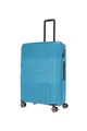 Produktbild: Travelite 4-Rad Hartschalen Koffer groß mit TSA Schloss, Gepäck Serie WAAL: Stabiler Trolley mit recyceltem Innenfutter, 76 cm, 98 Liter