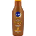 Produktbild: NIVEA Sun Carotin Sonnenschutz-Lotion (Sonnenlotion, Bis SPF 10, 200 ml) (4005808445196)