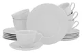 Produktbild: CreaTable - Barcelona - Kaffeeservice 18-tlg (Weiss)