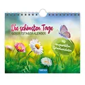 Produktbild: TRÖTSCH - Geburtstagskalender Die schönsten Tage | Geburtstagskalender mit ausgewählten Sprüchen | Jahresunabhängig | Immerwährend | Wandkalender: jahresunabhängiger immerwährender Wandkalender