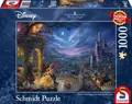 Produktbild: Thomas Kinkade, Disney, Die Schöne und das Biest, Tanz im Mondlicht, 1000 Teile Puzzle