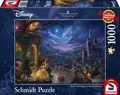 Produktbild: 1000 Teile Schmidt Spiele Puzzle Thomas Kinkade Schöne und Biest Mondlicht 59484