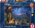 Produktbild: Schmidt Spiele 59484 Thomas Kinkade, Disney Die Schöne und das Biest Puzzle 1000