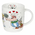 Produktbild: Könitz Asterix Ich Bin Verliebt Becher Tasse Kaffeetasse Bone China Obelix 400ml