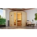Produktbild: Weka Massivholzsauna Valida Eck 2 o. Ofen Glastür/Fenster