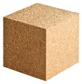Produktbild: Kork Würfel 10 x 10 x 10 cm | Presskorkwürfel aus Naturkork aus Portugal | Korkblock Korkklotz zum Basteln, Heimwerken, Modellbau, DIY, Dekoration und Terrarium Zubehör