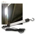 Produktbild: LED Arbeitsleuchte Kfz Werkstattlampe, 230V 8,5W 500lm Stablampe Handlampe Haken