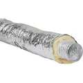 Produktbild: Aluminiumflexrohr isoliert NW200, Länge 6m, 25mm Dämmstärke