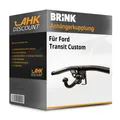 Produktbild: Für Ford Transit Custom 09.2012-05.2016 BRINK Anhängerkupplung abnehmbar NEU