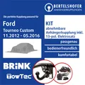 Produktbild: Für FORD Tourneo Custom V362 / F3 11.2012-05.2016 AHK abn. +13pol sp. E-Satz TOP