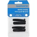 Produktbild: SHIMANO R55C4 Cartridge Bremsschuhe für Alu Felgen schwarz 2016 Felgenbremsbelag Einheitsgröße
