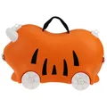 Produktbild: Rollkoffer Kinderkoffer auf Rädern Reisetrolley orange Trolley Kindergepäck