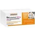 Produktbild: IBU ratiopharm 400 mg akut Schmerztabletten 50 St