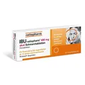 Produktbild: IBU-ratiopharm 400 mg akut Schmerztabletten, 10 St by ratiopharm GmbH
