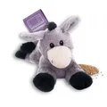 Produktbild: Habibi Plush Wärmekissen/Stofftier f. Kinder und Erwachsene – 1837 Esel mit Hirsefüllung, Wärmekuscheltier zum Erwärmen in der Mikrowelle/Backofen, ideal auch für Babys