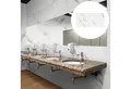 Produktbild: Revet Wandpaneel XL-Wandfliese Kunststoff - wasserfest, robust, alte Fliesen überkleben, BxL: 60x120 cm, 0,72 qm, (Packung mit 2,16 m², 3-tlg., Versandkostenfreie Lieferung) Wandverkleidung im Fliesendesign, wasserfest, pflegeleicht