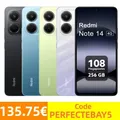 Produktbild: Xiaomi Redmi Note 14 4G Smartphone 8+256GB 6,67 AMOLED 108MP Helio G99-Ultra