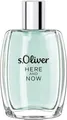 Produktbild: s.Oliver Here and Now Men Eau de Toilette (EdT) 50 ml Parfüm 898121