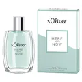 Produktbild: s.Oliver® HERE AND NOW Man | Eau de Toilette - würzig - warm - maskulin - für das Hier und Jetzt | 50ml Eau de Toilette