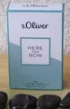 Produktbild: (319,80 € / L),  s.Oliver HERE AND NOW MAN,  50 ml Eau de Toilette,  OVP