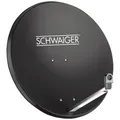 Produktbild: SCHWAIGER Offset Antenne, max. 38,5 db, Anthrazit - grau