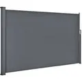 Produktbild: Juskys Seitenmarkise Dubai 300 x 160 cm Dunkelgrau