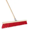Produktbild: Prima-Online Straßenbesen Straßenbesen Kehrbesen Saalbesen Gartenbesen 30-100cm, mit Stiel 150cm 50 cm