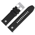 Produktbild: Diesel Uhrenarmband 24mm Leder Schwarz - DZ-7256
