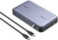 Produktbild: Ugreen Nexode - Powerbank - 20000 mAh - 72 Wh - 100 Watt - 6 A - PD 3,0, PD 2,0, QC 3,0, QC 2,0, Apple 2,4A, USB BC 1,2 - 3 Ausgabeanschlussstellen (USB, 2 x USB-C) (25188)