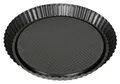 Produktbild: Tortenboden-Backform 28cm aus Schwarzblech Tarteform Obsttortenboden Kuchenform