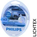 Produktbild: PHILIPS H7 WhiteVision-Ultra unwiderstehlicher Look bis zu 60% mehr Sicht