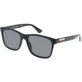 Produktbild: Gucci GG0746S Herren-Sonnenbrille Vollrand Eckig Kunststoff-Gestell, schwarz