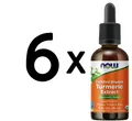 Produktbild: 6 x NOW Foods Turmeric Extract Liquid, Organic - 59 ml. (268,22 EUR/L)