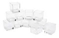 Produktbild: VBS Großhandelspackung CUBE 12er-Pack 6x5,5x5,5cm Teelichthalter Kerzenglas klar