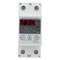 Produktbild: Spannungsstabilisator 230v, Spannungsschutzgerät, spannungsregler 230V Überspannungsschutz, einstellbares Reset-Schutzrelais, Voltmeter SVP-912 (63A)