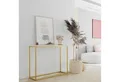 Produktbild: Design Möbel Konsolentisch Konsolentisch LOFT DESIGN Weiß / Gold DM