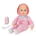 Produktbild: BABY born Hannah Spiel mit mir - Babypuppe mit 5 Funktionen - Weicher Stoffkörper inkl. Accessoires - 36cm große Puppe - Funktioniert mit Batterien - Geeignet für Kinder ab 1 Jahr