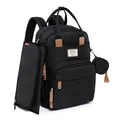 Produktbild: RUVALINO Baby Wickelrucksack Wickeltasche Rucksack mit tragbarer Wickelauflage, 
