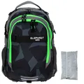 Produktbild: Rucksack Jungen Elephant Signature Schulmappe Ranzen 12770 Cyber Camo Grün +r