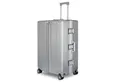 Produktbild: WINLIFE Trolley WINLIFE®Größe M, L, XL Reisekoffer Alu-Rahmen ABS & TSA Schloss Silber, 4 Doppelrollen Rollen, Stoßfest, TSA-Schloss, 360°-Doppelrollen, Leicht