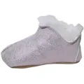Produktbild: Hollert Lammfell Kinder Hausschuhe Bali Hausschuh Bali Glitzer Kinder Hausschuhe gefüttert Bettschuhe rosa 25-26 EU