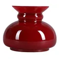 Produktbild: Petroleumglas Lampenglas Ø 100mm Ersatzglas Vestaschirm Glasschirm Opalglas Leuchtenglas für Petroleumlampe Rot