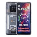 Produktbild: AGM_X6P_EU001T AGM Mobile X6 Phantom transparent Smartphone 128GB ~D~