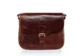 Produktbild: SID & VAIN Umhängetasche YALE Umhängetasche Cross-Body Bag echt Leder, Ledertasche Schultertasche Herren Damen Messenger Bag braun